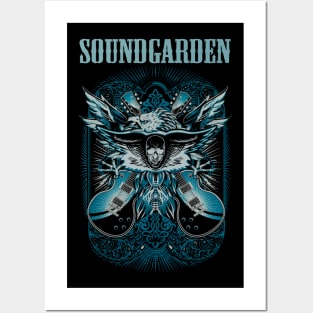 SOUND GARDEN BAND Posters and Art